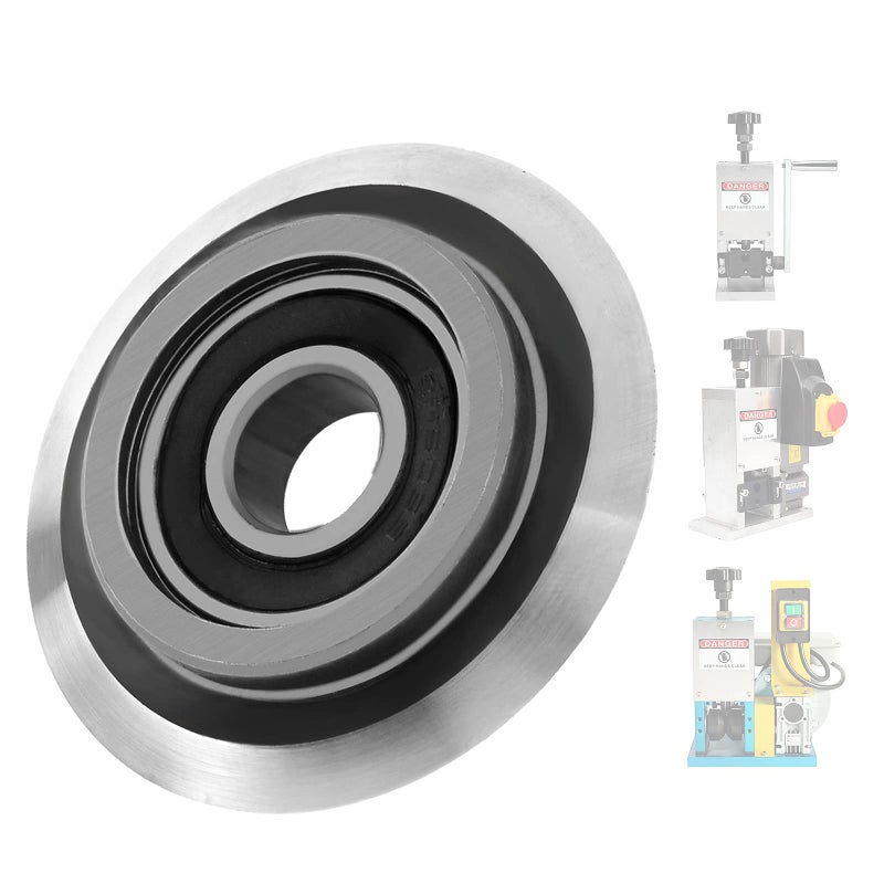 BEAMNOVA Upgraded Replacement Blade for Copper Wire Stripping Machine Powered Cable Stripper Cutters, 15mm ID. x 64mm OD., 0.58in ID. x 2.51in OD. - Image 1